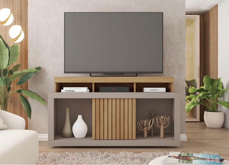 MEUBLE TV DRAGON 1.36 1 PT SLIDING BURITI / FENDI